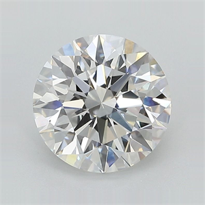 Picture of Lab Grown Diamond 5.63 Carats, Round with Ideal Cut, F Color, VVS2 Clarity and Certified by IGI