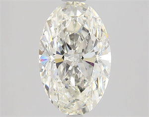 Picture of Natural Diamond 1.30 Carats, Oval with  Cut, I Color, SI1 Clarity and Certified by GIA