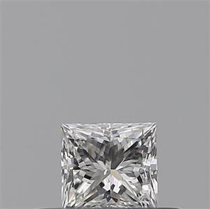 Foto Diamante Natural 0.24 quilates, Princesa , Color F, claridad VS2 y certificado GIA de