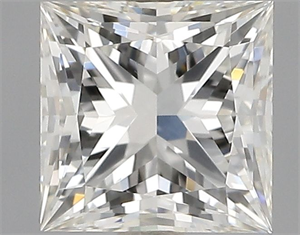 Picture of Natural Diamond 1.05 Carats, Princess with  Cut, J Color, VS1 Clarity and Certified by GIA