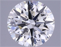 Lab Grown Diamond 1.43 Carats, Round with Ideal Cut, F Color, VS2 Clarity and Certified by IGI