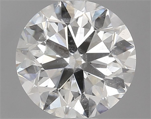 Picture of Natural Diamond 0.90 Carats, Round with Very Good Cut, H Color, I1 Clarity and Certified by GIA
