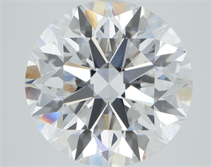 Picture of Lab Grown Diamond 6.41 Carats, Round with Excellent Cut, E Color, VVS1 Clarity and Certified by IGI