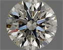 Natural Diamond 0.71 Carats, Round with Excellent Cut, L Color, VS1 Clarity and Certified by GIA