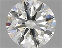 Natural Diamond 1.59 Carats, Round with Excellent Cut, I Color, VVS1 Clarity and Certified by GIA