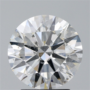 Foto Diamante Natural 2.50 quilates, Redondo , Color H, claridad I1 y certificado GIA de