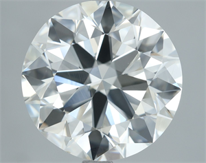 Picture of Natural Diamond 5.01 Carats, Round with Excellent Cut, I Color, SI1 Clarity and Certified by GIA