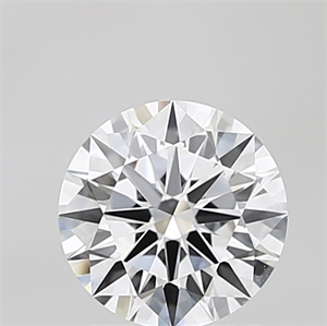 Picture of Lab Grown Diamond 1.30 Carats, Round with Ideal Cut, D Color, VVS2 Clarity and Certified by IGI