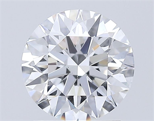 Picture of Lab Grown Diamond 1.51 Carats, Round with Ideal Cut, D Color, VS1 Clarity and Certified by IGI