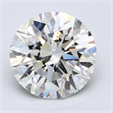 1.51 quilates, Radiante Diamante , Color H, claridad SI1 y certificado por GIA