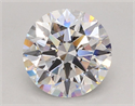 Lab Grown Diamond 3.05 Carats, Round with Ideal Cut, E Color, VVS2 Clarity and Certified by IGI