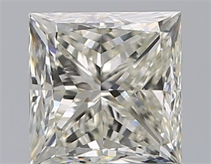 Foto Diamante Natural 1.01 quilates, Princesa , Color J, claridad VS2 y certificado GIA de