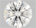 Natural Diamond 0.71 Carats, Round with Excellent Cut, I Color, SI1 Clarity and Certified by GIA