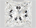 Diamante Natural 0.54 quilates, Princesa , Color E, claridad VVS2 y certificado GIA