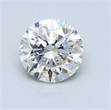0.90 quilates, Redondo Diamante , Color J, claridad VS2 y certificado por GIA