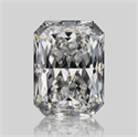 Natural Diamond 1.04 Carats, Radiant with  Cut, F Color, VVS2 Clarity and Certified by GIA