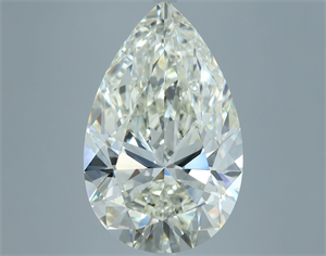 Foto Diamante Natural 9.61 quilates, De pera , Color J, claridad VVS1 y certificado IGI de