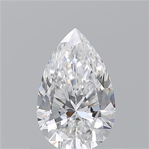 Picture of Natural Diamond 0.70 Carats, Pear with  Cut, D Color, VS2 Clarity and Certified by GIA
