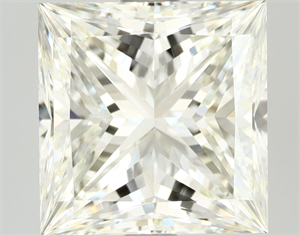 Foto Diamante Natural 3.02 quilates, Princesa , Color K, claridad VS1 y certificado GIA de