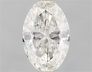 Picture of Natural Diamond 0.62 Carats, Oval with  Cut, H Color, I1 Clarity and Certified by GIA