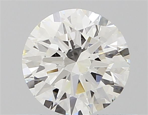 Foto Diamante Natural 0.50 quilates, Redondo , Color H, claridad VVS2 y certificado GIA de