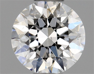 Foto Diamante Natural 0.40 quilates, Redondo , Color E, claridad SI2 y certificado GIA de