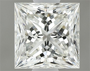 Foto Diamante Natural 0.70 quilates, Princesa , Color J, claridad VVS1 y certificado GIA de