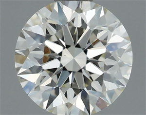 Picture of Natural Diamond 0.70 Carats, Round with Excellent Cut, J Color, VS1 Clarity and Certified by IGI