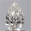 Diamante Natural 0.78 quilates, De pera , Color F, claridad VVS1 y certificado GIA