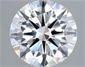 Lab Grown Diamond 4.00 Carats, Round with Ideal Cut, D Color, VVS1 Clarity and Certified by IGI
