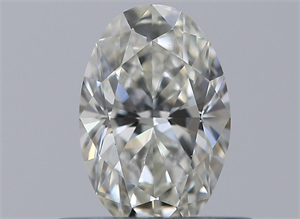 Foto Diamante Natural 0.40 quilates, Ovalado , Color I, claridad VS2 y certificado GIA de