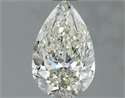 Natural Diamond 1.21 Carats, Pear with  Cut, J Color, SI1 Clarity and Certified by IGI