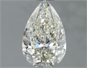 Natural Diamond 1.21 Carats, Pear with  Cut, J Color, SI1 Clarity and Certified by IGI