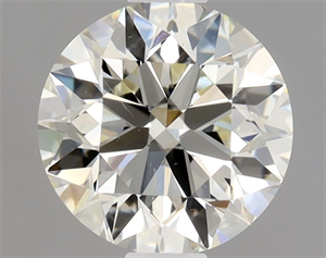 Picture of Natural Diamond 0.70 Carats, Round with Excellent Cut, K Color, SI1 Clarity and Certified by GIA