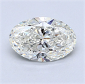 Diamante Natural 2.20 quilates, Ovalado , Color H, claridad SI2 y certificado GIA