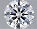 Lab Grown Diamond 3.04 Carats, Round with Ideal Cut, E Color, VVS2 Clarity and Certified by IGI