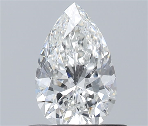Picture of Natural Diamond 0.50 Carats, Pear with  Cut, G Color, SI1 Clarity and Certified by GIA