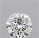 Diamante Natural 0.51 quilates, Redondo , Color J, claridad VVS1 y certificado GIA
