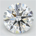 Del inventario de diamantes de laboratorio, 4.02 quilates, Redondo , Color D, claridad VVS1 y certificado GIA