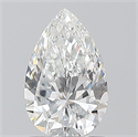 Natural Diamond 1.00 Carats, Pear with  Cut, F Color, SI2 Clarity and Certified by GIA