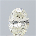 Diamante Natural 0.51 quilates, Ovalado , Color I, claridad IF y certificado IGI