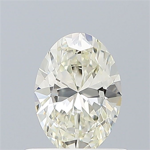 Foto Diamante Natural 0.51 quilates, Ovalado , Color I, claridad IF y certificado IGI de