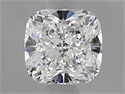 Natural Diamond 0.78 Carats, Cushion with  Cut, D Color, VVS1 Clarity and Certified by GIA