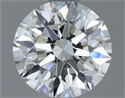 Natural Diamond 1.00 Carats, Round with Excellent Cut, G Color, SI1 Clarity and Certified by GIA