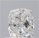 Diamante Natural 0.70 quilates, Del cojín , Color F, claridad VS2 y certificado GIA