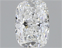 Natural Diamond 0.50 Carats, Cushion with  Cut, E Color, VS1 Clarity and Certified by GIA