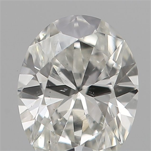 Picture of Natural Diamond 0.23 Carats, Oval with  Cut, I Color, SI1 Clarity and Certified by IGI