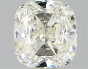 Foto Diamante Natural 0.72 quilates, Del cojín , Color K, claridad IF y certificado GIA de