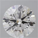 Lab Grown Diamond 4.10 Carats, Round with Ideal Cut, E Color, VVS2 Clarity and Certified by IGI