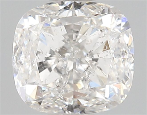 Foto Diamante Natural 1.00 quilates, Del cojín , Color H, claridad I1 y certificado GIA de